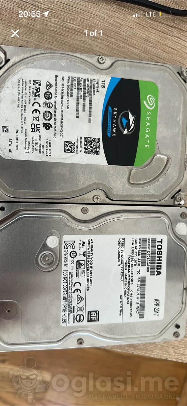 Toshiba 1024GB  - Interni