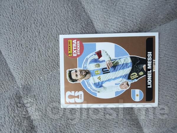 Prodaja bronze extra sticker Messi
