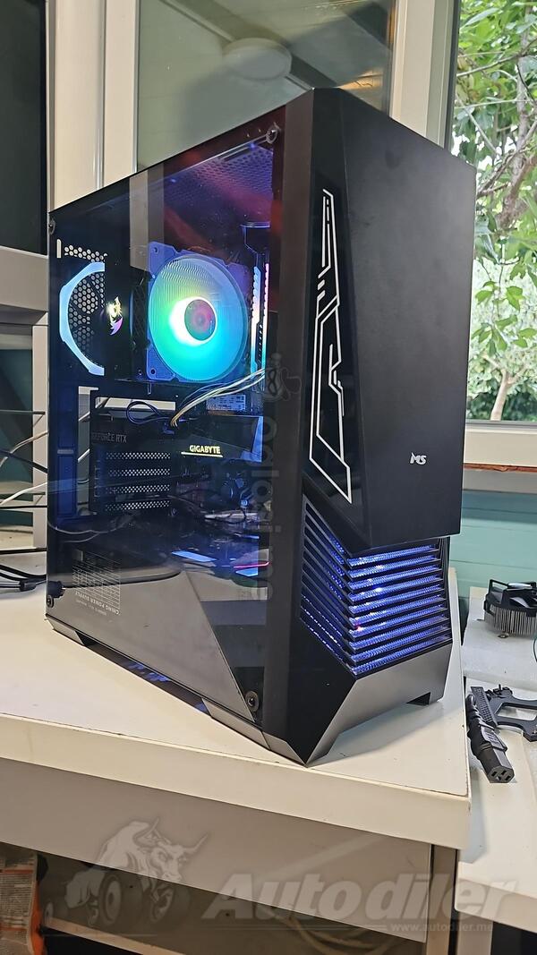 R5 GEJMER (5600X, 16GB, RTX 3060ti, 512GB M2 SSD) - AMD Ryzen 5 - 16GB GB DDR4 - SSD disk