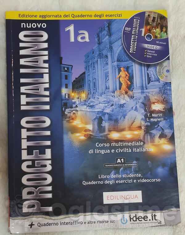 Udžbenik italijanskog jezika za 1. razred gimnazije 