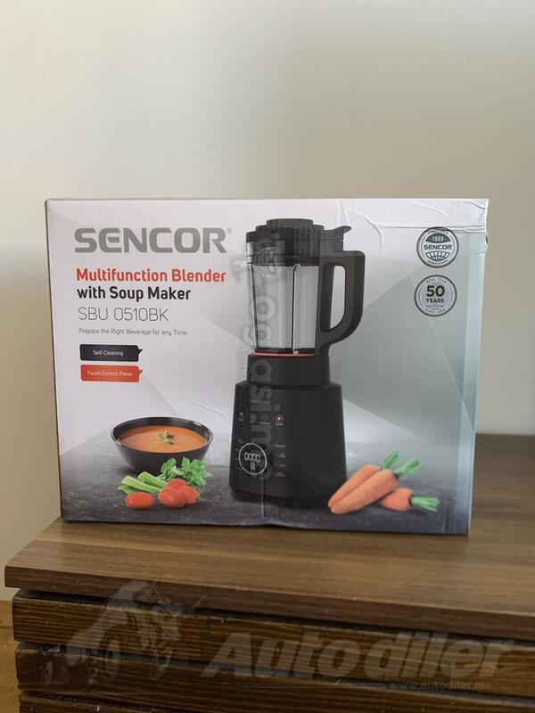 Sencor SBU 0510BK — multifunkcionalni blender-aparat za supu