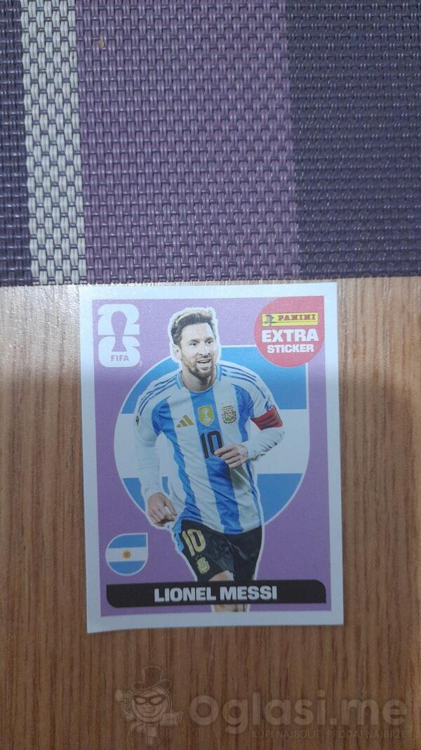 Lionel Messi Extra sticker