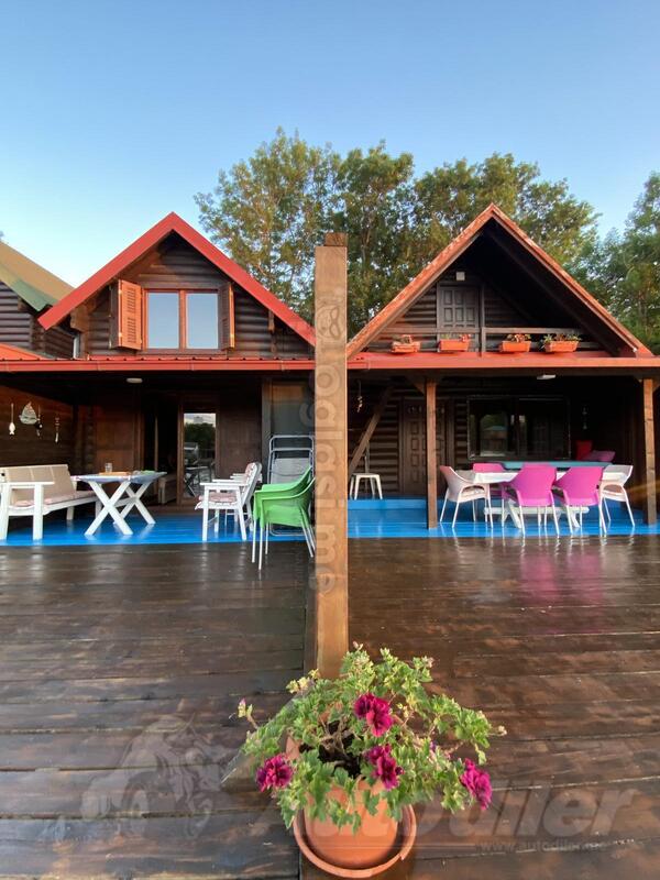 Brvnara - drvena kuća 120m2 - Ulcinj - Velika Plaža