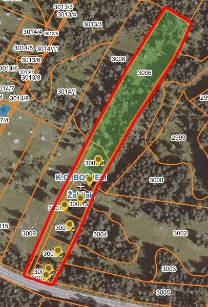 Poljoprivredno zemljište 6100m2 - Žabljak - Borje