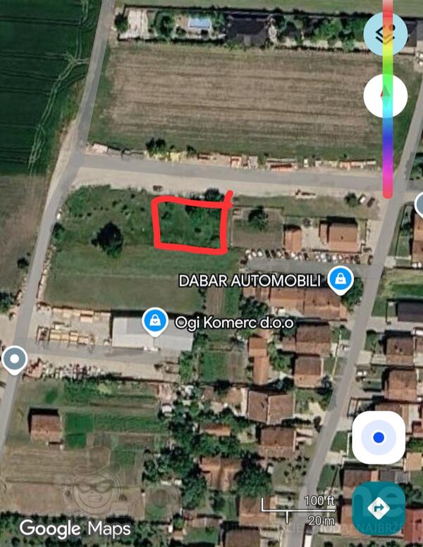 Građevinsko zemljište 500m2 - Stara Pazova - Stara Pazova (uži dio)