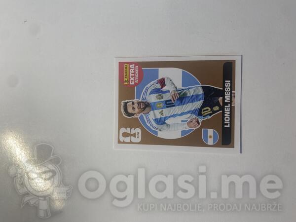 Messi, extra sticker