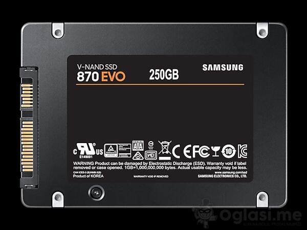 Samsung  250GB Interni SSD disk