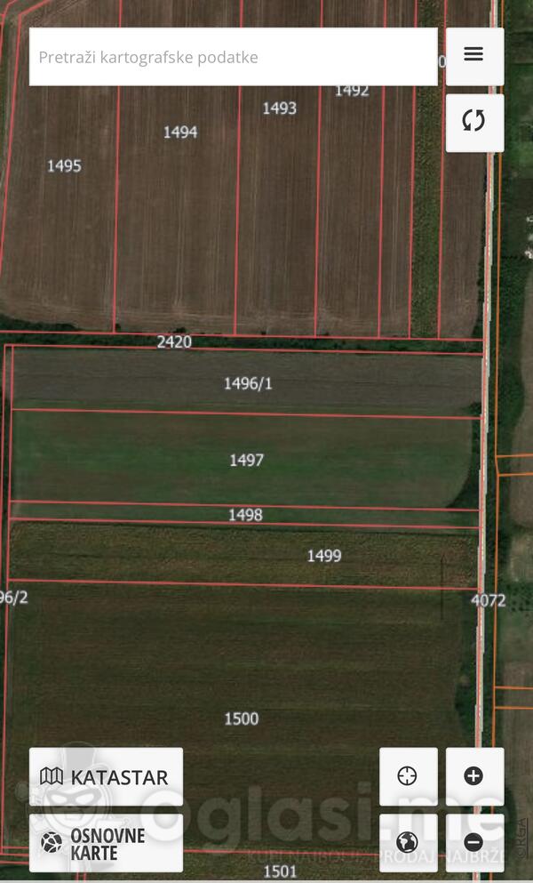 Građevinsko zemljište 10800m2 - Zemun - Ugrinovci