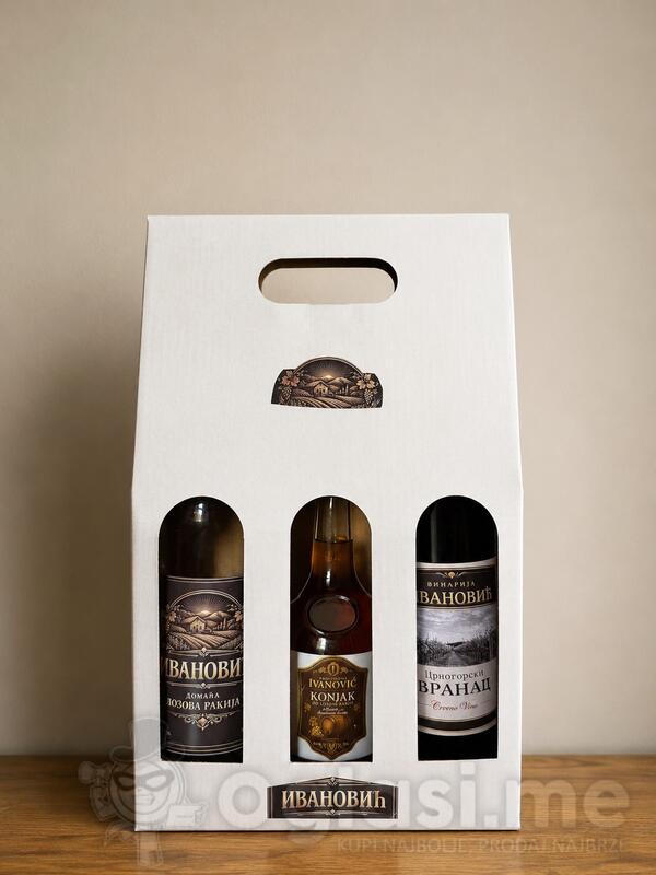 Set rakija,vino,konjak