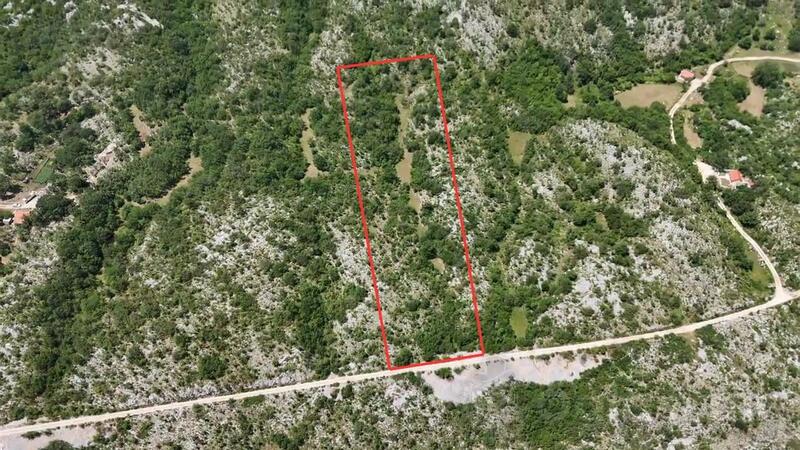 Građevinsko zemljište 11000m2 - Nikšić - Kuside