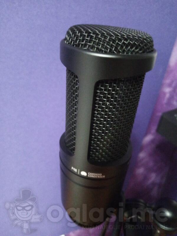 Prodajem mikrofon Audio-Technica AT2020