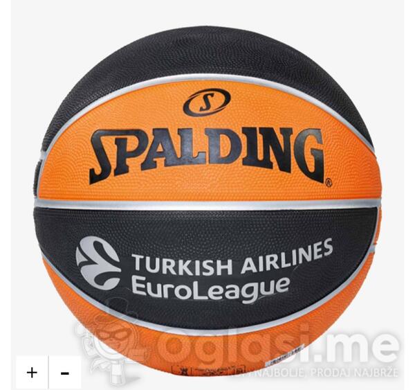 Nova košarkaška lopta spalding euroliga