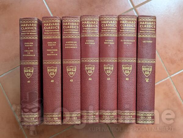 Harvard Classics – The Five-Foot Shelf of Books – 31 knjiga – P. F. Collier, 1937, engleski jezik