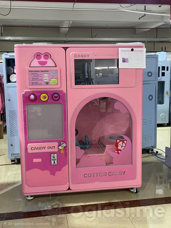 NA PRODAJU – AUTOMATSKE COTTON CANDY MAŠINE 