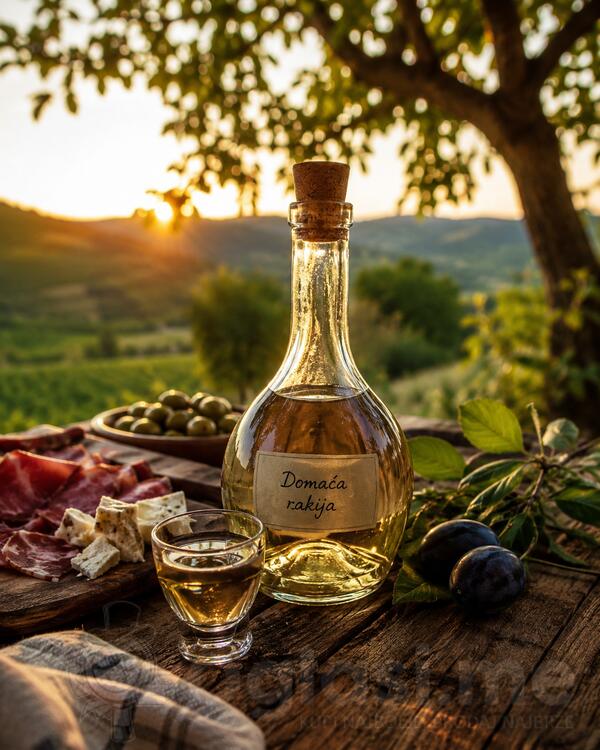 Domaća lozova rakija - Crmnica