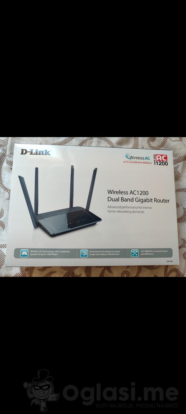 D-Link DIR-842 - Ruter + Access Point