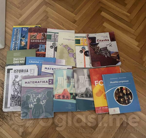 Knjige za 2 razred gimmazije