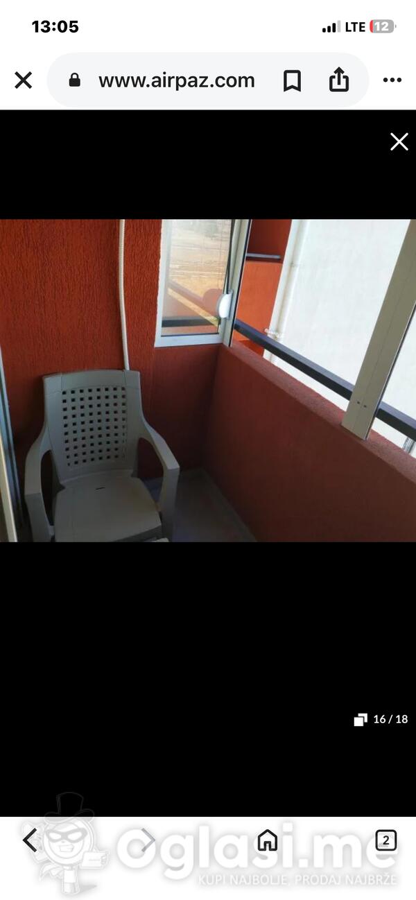 Jednosoban stan 33m2 - Podgorica - Tuški put