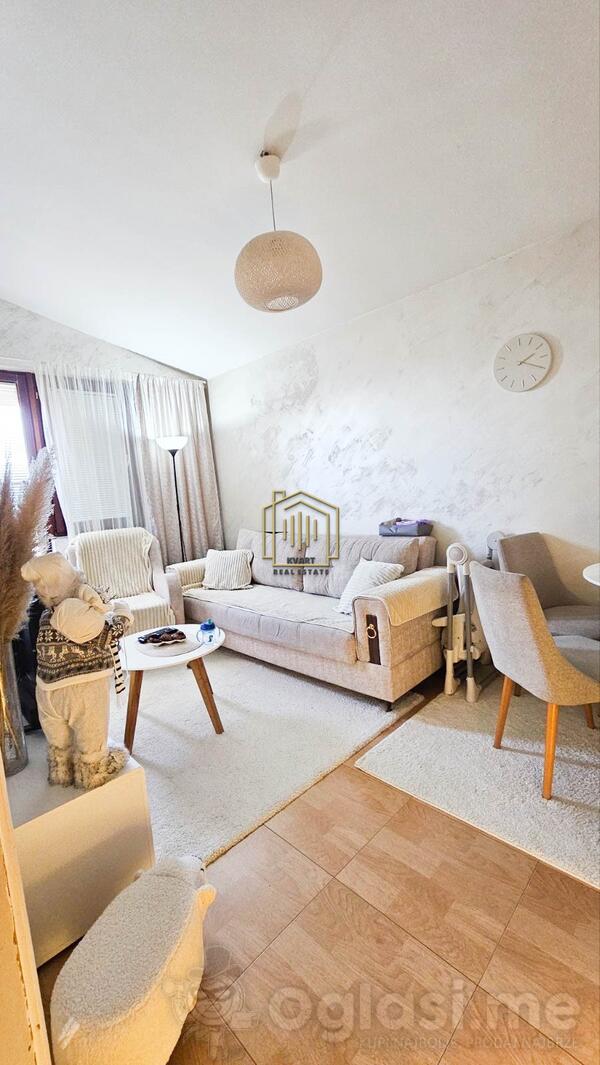 Dvosoban stan 42m2 - Podgorica - Preko Morače