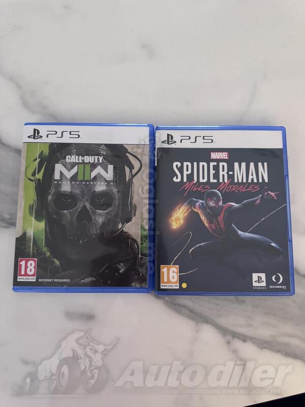 Call of Duty i Spider man za PlayStation 5