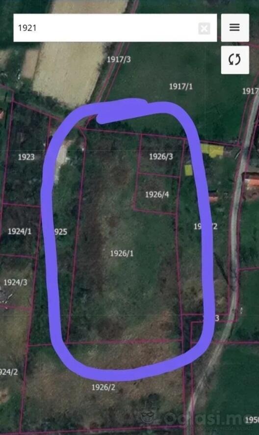 Građevinsko zemljište 5700m2 - Valjevo - Popučke