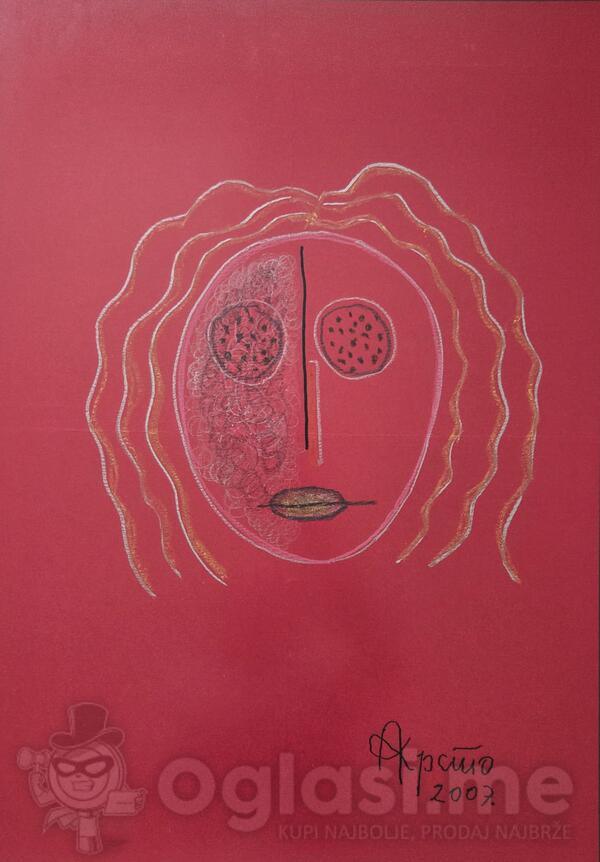 KRSTO Andrijašević 2009. 70x50cm umjetnička slika na prodaju