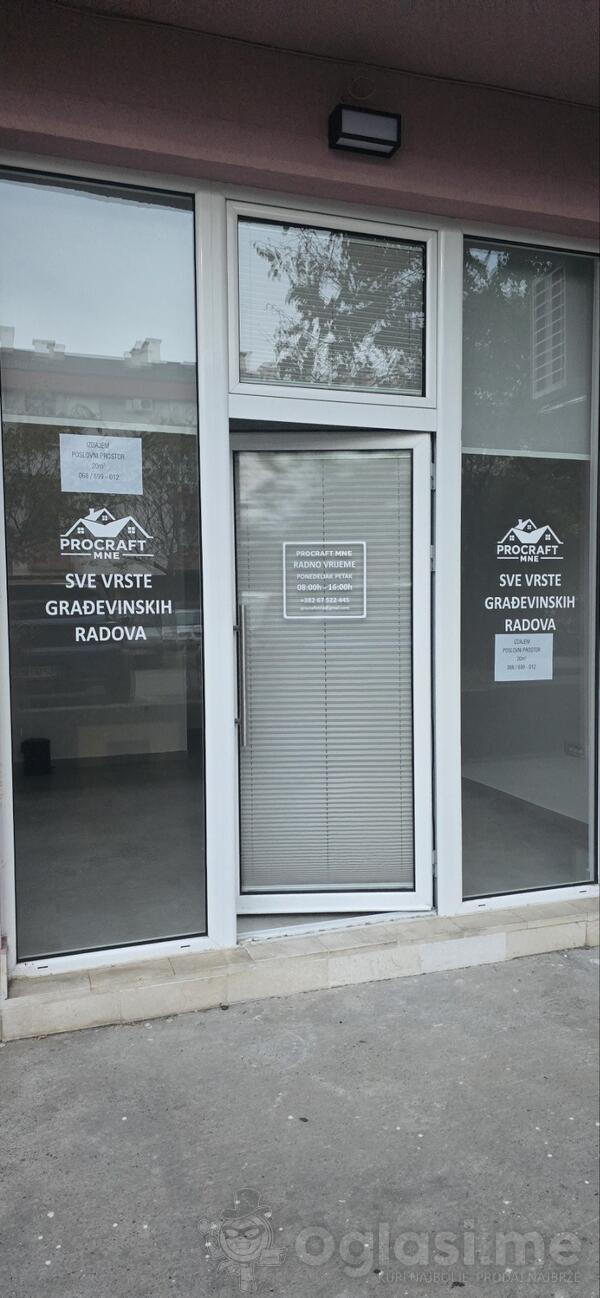 Lokal 20m2 - Podgorica - Podgorica (uži dio)