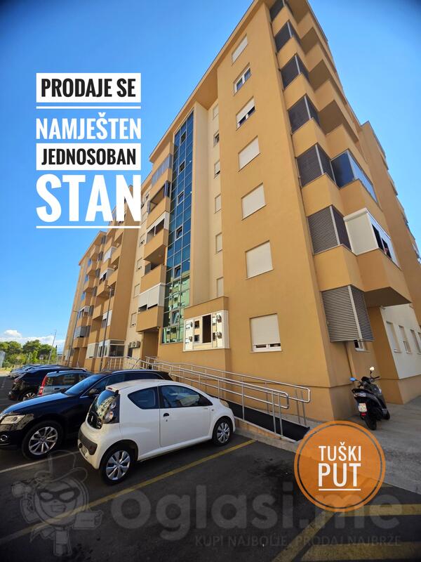 Jednosoban stan 48m2 - Podgorica - Tuški put
