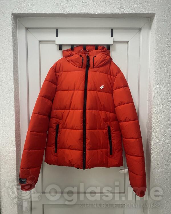 Muška Superdry Hooded Sports Puffer zimska jakna