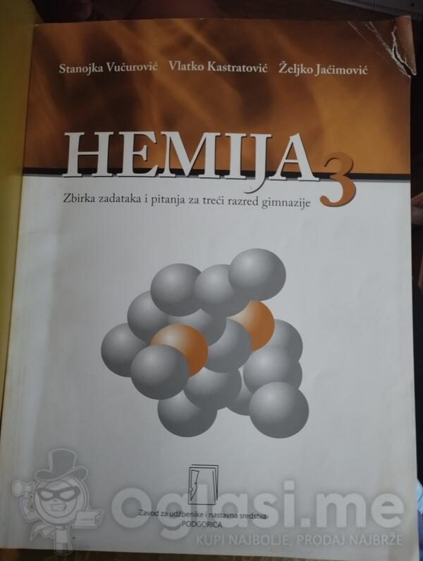 Prodajem zbirku zadataka iz hemije