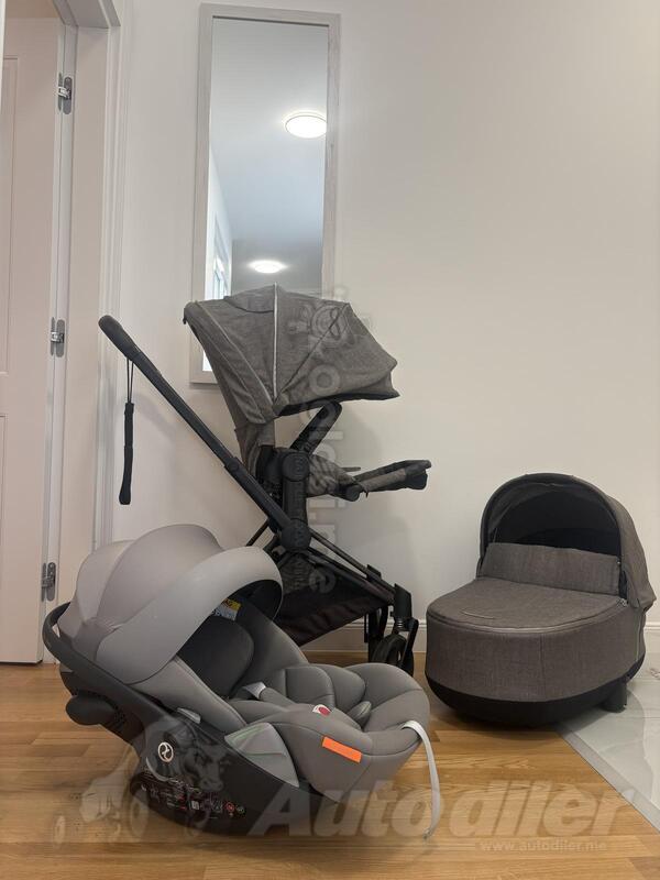 Prodajem kolica dobro očuvana  3 u 1 cybex priam 